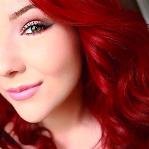 Highly Requested How I Got Bright Red Hair — The Makeup Affair Lashes And Beauty
