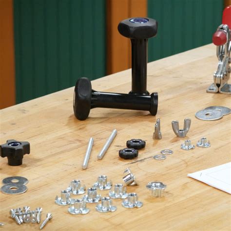 The Woodsmith Store Benchtop Mortising Jig Hardware Kit The Woodsmith