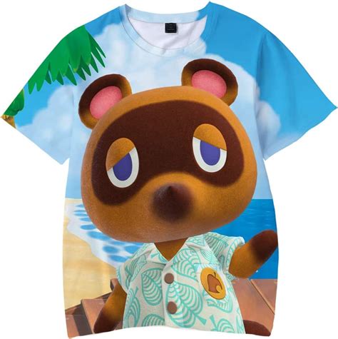 Animal Crossing T-Shirt T-Shirt T Shirt Tops Undershirt Shirt Trendy