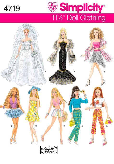 Easy Barbie Clothes Patterns Free Patterns