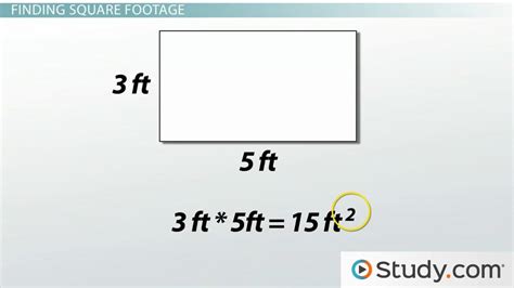 Measuring The Area Of A Rectangle Formula And Examples Video And Lesson