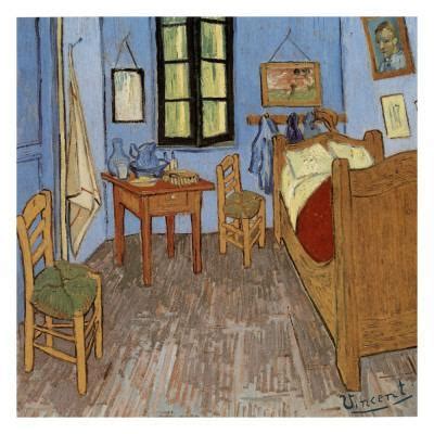 Par superstition, la chambre du suicidé, pièce. 'La Chambre De Vincent A Arles' Poster - Vincent van Gogh | AllPosters.com