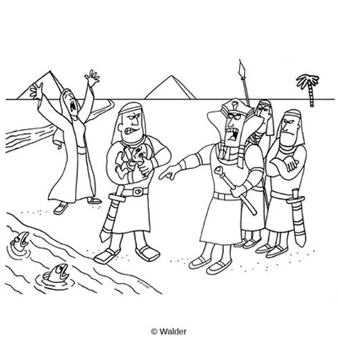 Fun for kids to print and color. Exodus from Egypt: Egyptians Throwing Newborn Boys into ...