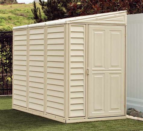 Duramax 4x8 Sidemate Vinyl Shed With Foundation 06625 Free Shipping