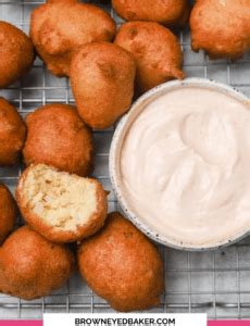 Long john silver's hush puppies recipe. Hush Puppies with Spicy Dipping Sauce | Brown Eyed Baker