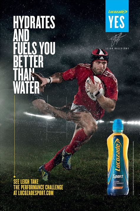 New Rugby Brand Ambassadorslucozade Ads