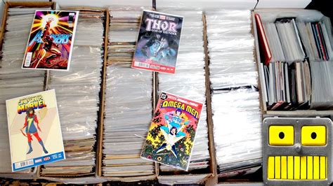 I Purchased 6 Long Boxes Of Comic Books For 700 Key Issues Variants