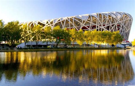 Wear comfortable shoes, because the green covers behind the olympic green is the olympic forest park. Beijing Olympic Park - Olympic Green - Bird Nest | Trip Ways