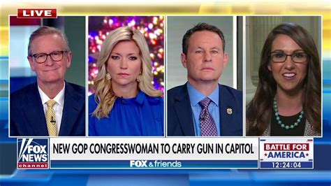 Rep Lauren Boebert Tells Fox And Friends Why She Plans To Carry In