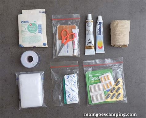 Printable Camping First Aid Kit Checklist Mom Goes Camping