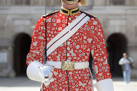 Spoonflower Refreshes Queens Guard Uniform