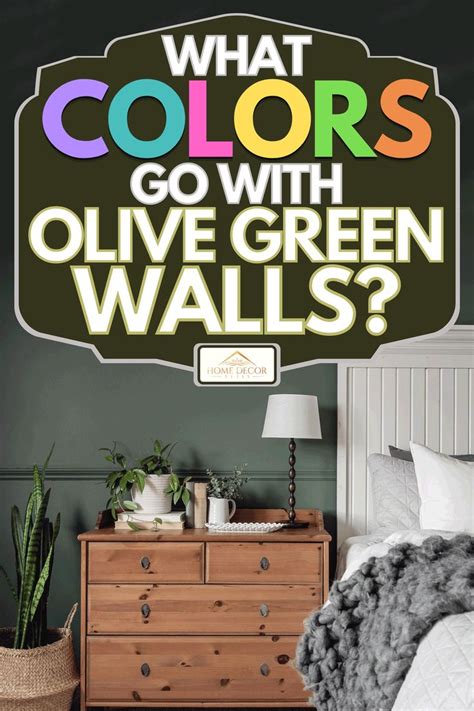 What Colors Go With Olive Green Walls Olive Green Walls Olive Green