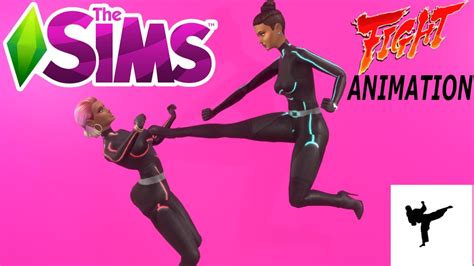 Sims4 Free Animationsims4 Anime Fight Animation Sims4 Combat