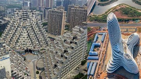 Chinas Mind Blowing Pyramid Residential Building Guangxi News Media
