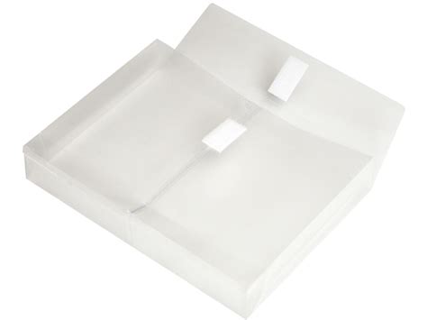 Clear Small Plastic Envelope With Velcro 5 X 7 Envelope