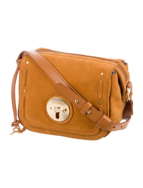 See By Chloé Suede Crossbody Bag Handbags Wse28436 The Realreal