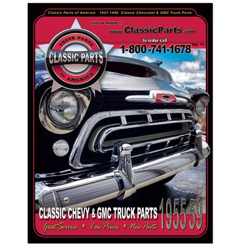55 59 Chevy Truck Catalog Classic Chevy Truck Parts