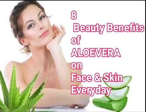 Beauty Benefits Of Applying Aloe Vera Gel On Face And Skin Everyday