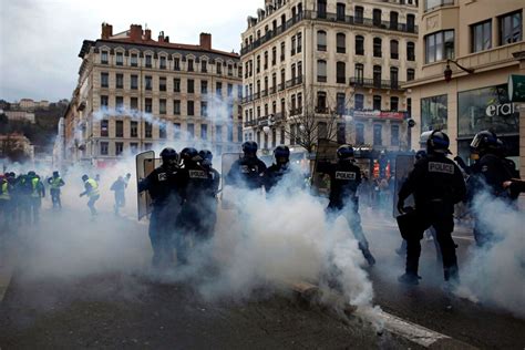 Paris Under Siege Tear Gas Fury On The Champs Elysees