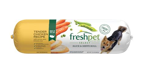 Freshpet Healthy And Natural Dog Food Fresh Chicken Roll 15lb