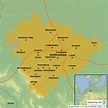 StepMap - Region Hannover - Landkarte für Deutschland