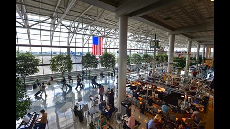Explore Massive Clt Charlotte Nc American Airlines Hub Terminal Youtube
