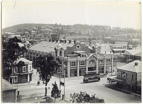 Hobart City Hall From Customs House Looking North C1910 Flickr