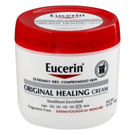 Eucerin Original Healing Rich Cream Shop Moisturizers At H E B