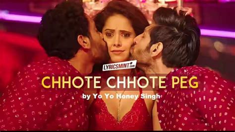 Chhote Chhote Peg Ringtone Yo Yo Honey Singh Neha Kakkar Youtube
