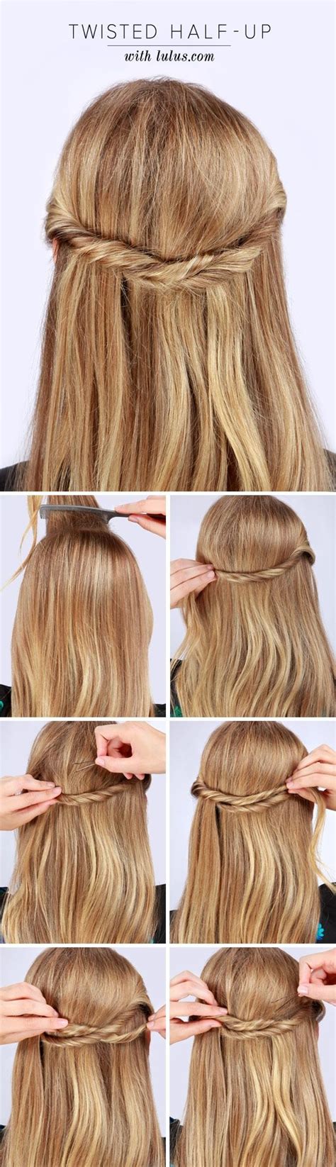 Add the slightest curl to your hair to give it some dimension and you are finished. 22 Fabulous Half Up Half Down Hairstyles 2018 (Step by ...