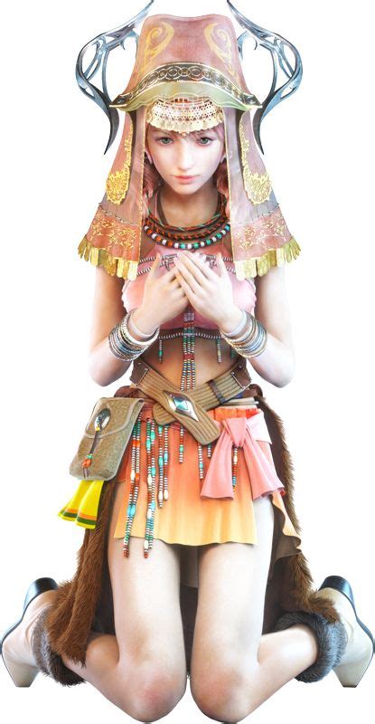 Oerba Dia Vanille Final Fantasy Girls Final Fantasy