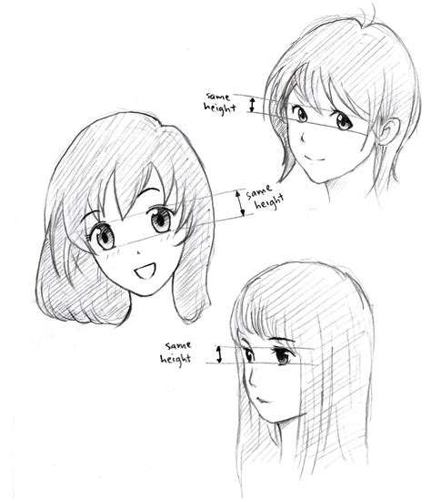 8 steps how to draw side view anime step by step real time drawing steps 1 you can start draw face with a simple circle. JohnnyBro's How To Draw Manga: How to Draw Manga Eyes ...