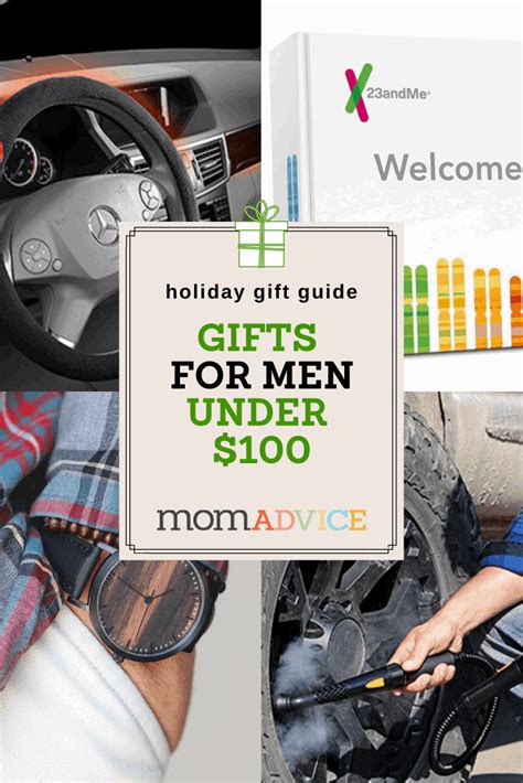 You can have more gifts for men under $100 from amazon. Unique Gifts For the Man Who Has Everything - MomAdvice