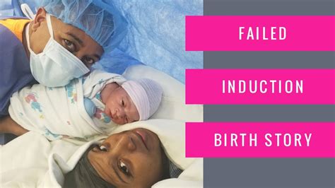 Our Unplanned C Section Birth Story Failed Labor Induction YouTube