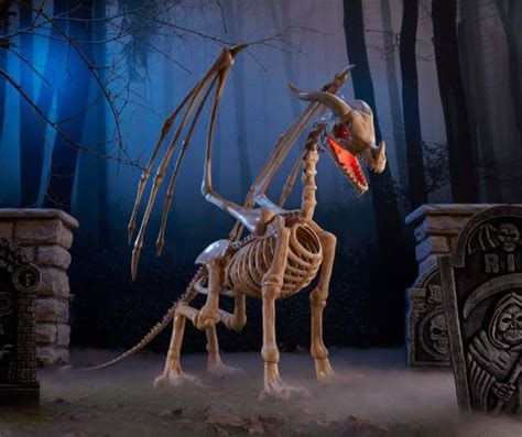 I Found A Animated Skeleton Dragon 80 Dragon Halloween Fall