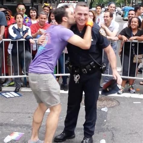 Gay Couple Pregnant Man Weekend In Nyc Couples Comics Hot Cops Partner Dance Pride Parade