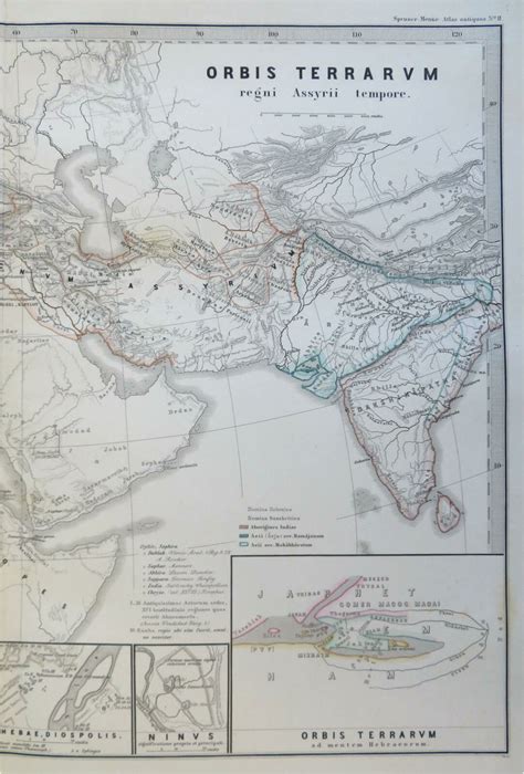 Assyrian Empire Arabia India Greece Egypt Persia 1865 Stulpnagel