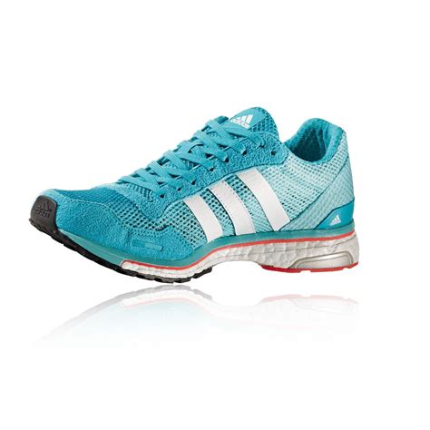 Adidas Adizero Adios Womens Blue Running Sports Shoes Trainers Pumps Ebay