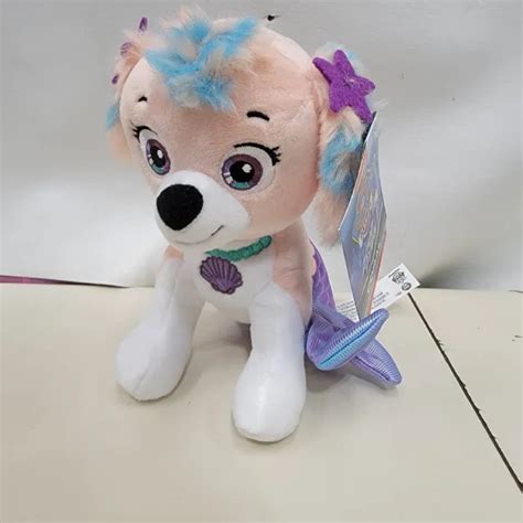 Paw Patrol Aqua Pups Coral Mermaid Plush In Hand Nwt 2023 1588 Picclick