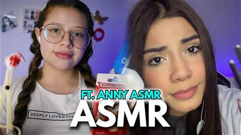 ASMR en ESPAÑOLAMIGAS TE CURAN LAS HERIDAS muy RELAX Colab con ANNY ASMR YouTube