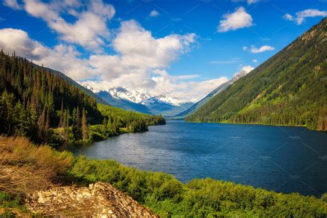 Duffey Lake In British Columbia Canada High Quality