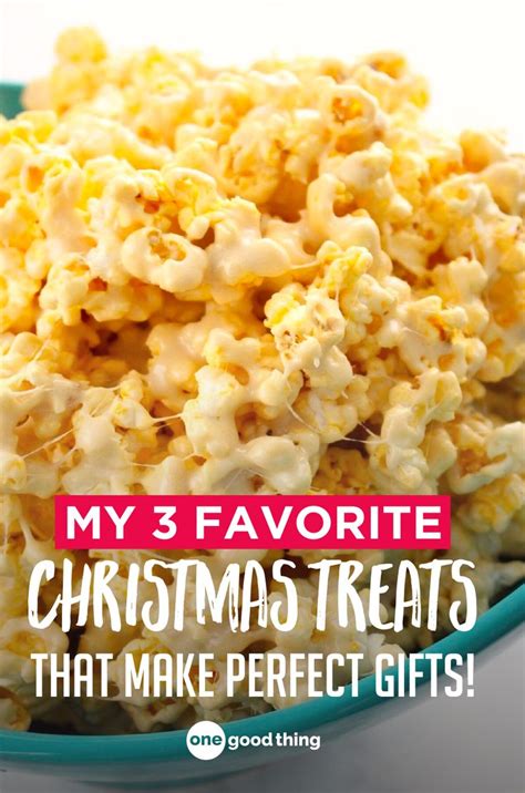 Get The Recipes For 3 Of Our Favorite Christmas Treats They Make