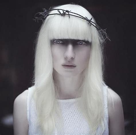 Nastya Kumarova Tumblr Dark Beauty Albino Model Beauty