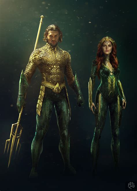 Other Aquaman And Mera Concept Art By Aaron Sims Creative Rdccinematic