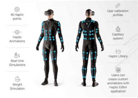 teslasuit brings full body haptic feedback to virtual reality systems beebom