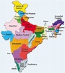 India Map | India Geography Facts | Map of Indian States