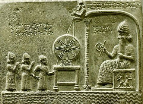 Shamash N Ancient Sumerian Ancient Mesopotamia Sumerian