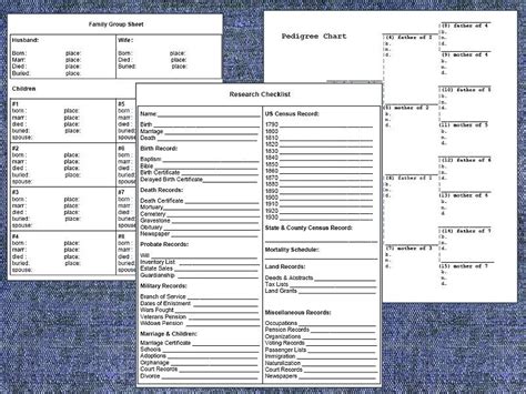 · does not count downloads by. Printable Genealogy Forms | Genealogy forms, Genealogy ...