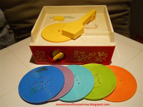 Memories Of Toymorrow Vintage 1971 Fisher Price Music Box Record Player