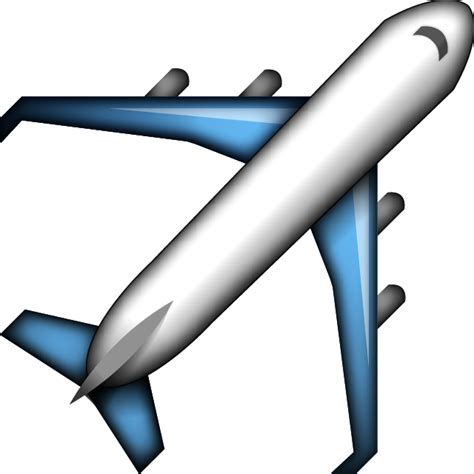 Download Airplane Emoji Icon | Emoji Island png image